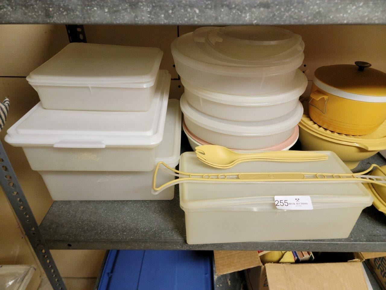 Large Collection of Vintage Tupperware Food Storage Containers