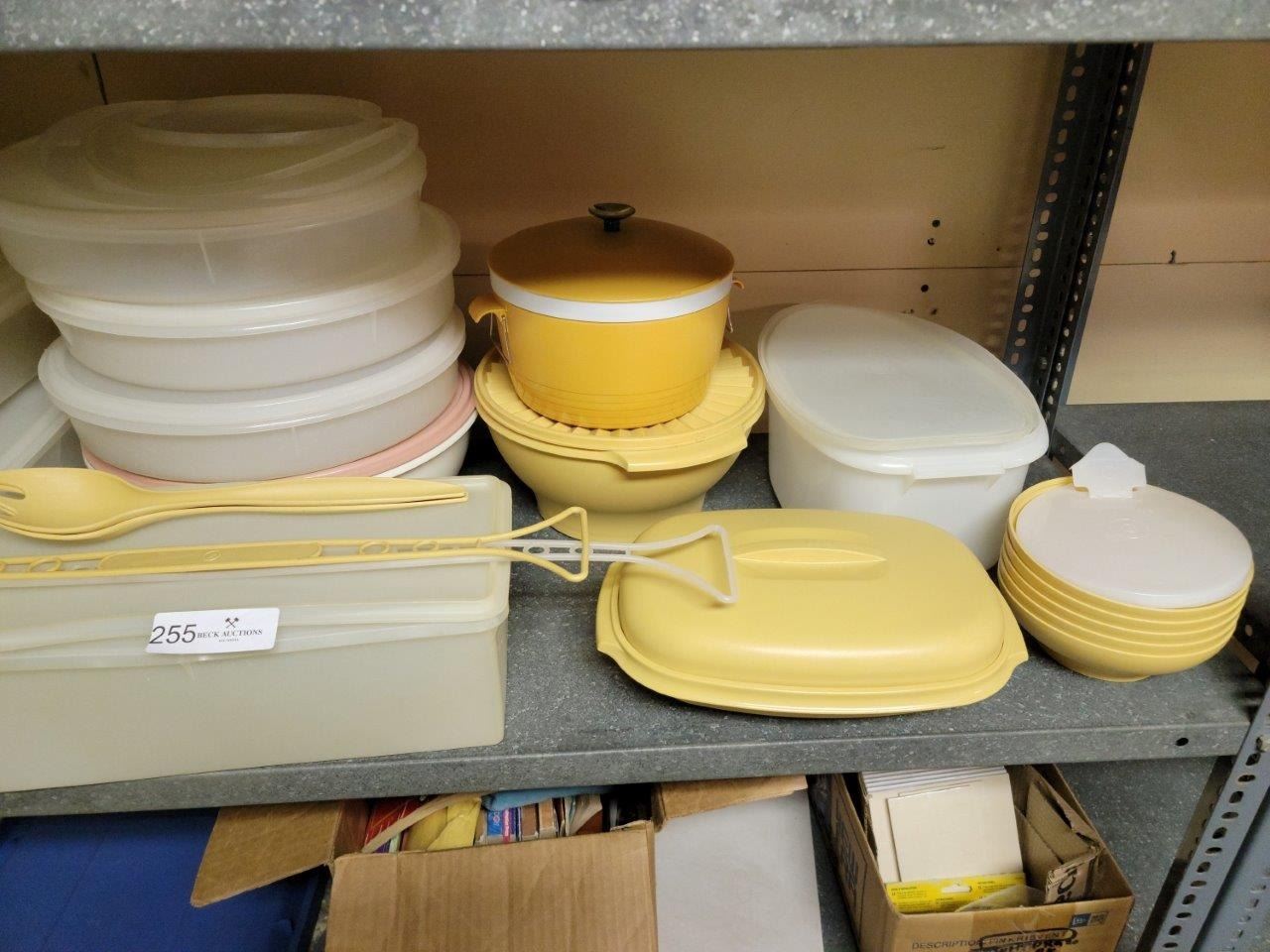 Large Collection of Vintage Tupperware Food Storage Containers