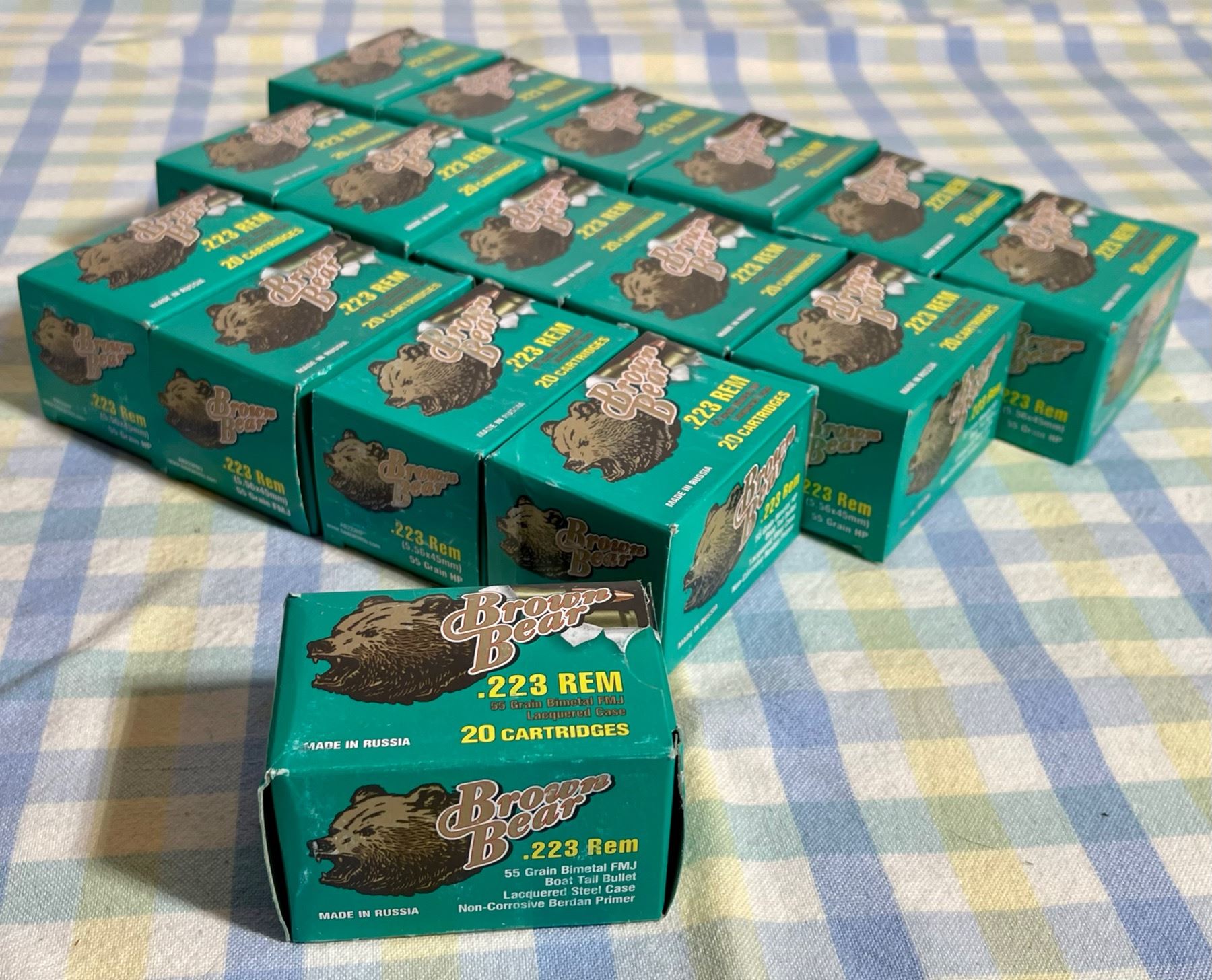 320 ROUNDS OF 223 REM AMMUNITION Cornerbids 320-rounds-of-223-rem-ammunition-cornerbids