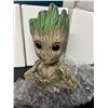 Image 2 : Lot of 3 Groot Planter Pots/Figurines