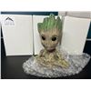 Image 1 : Lot of 3 Groot Planter Pots/Figurines