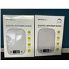 Image 1 : Lot of 2 SimpleTaste Digital Food Kitchen Scales