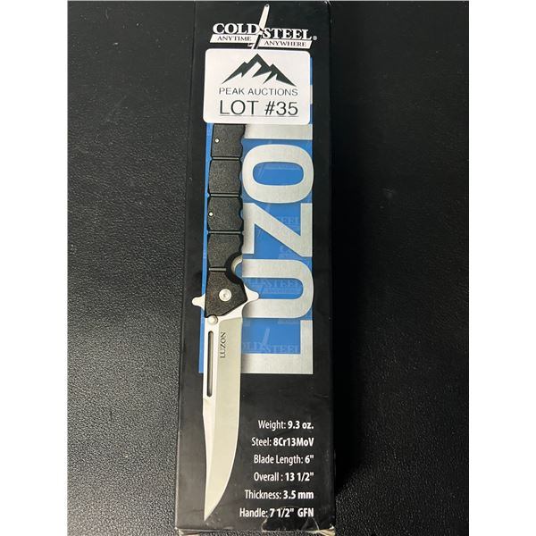 Lot of 1 Cold Steel Large Luzon 13.5in Folding Knife