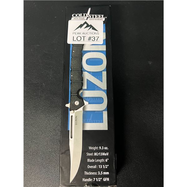 Lot of 1 Cold Steel Large Luzon 13.5in Folding Knife