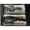 Image 2 : Lot of 2 MTech USA Tactical Fixed Blade Knives