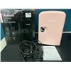 Image 1 : Lot of 1 AstroAI Portable Mini Fridge (Pink) - 4L/6 Can