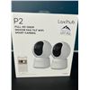 Image 1 : Lot of Laxihub 2-Pack P2 Full HD 1080P Indoor Pan Tilt Wifi Smart Cameras