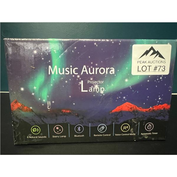Lot of 1 Aurora Star/Galaxy Projector w/ Remote Control