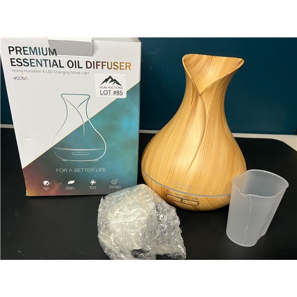 Lot of 1 Premium Essential Oil Aroma Diffuser/LED Changing Mood Light