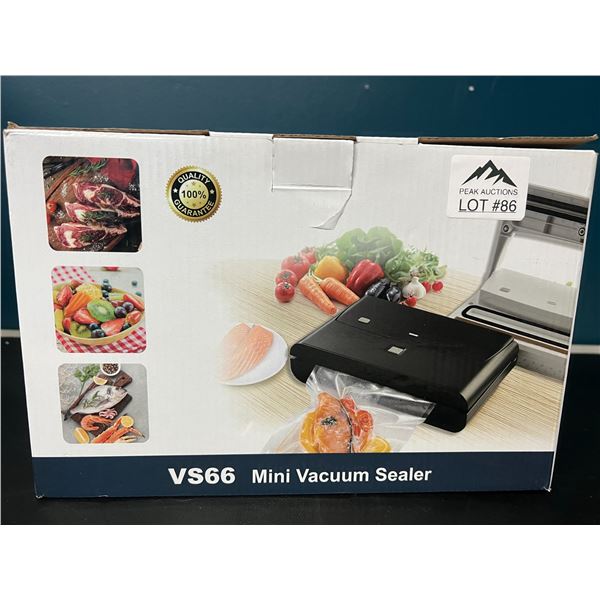 Lot of 1 VS66 Mini Vacuum Sealer Machine