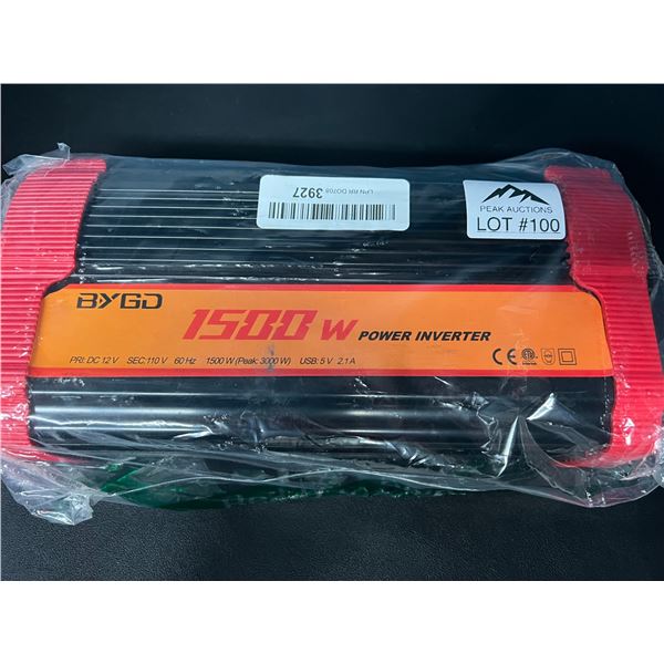 Lot of 1 1500W Power Inverter
