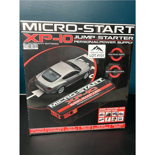 Lot of 1 XP-10 Jump Starter/Power Supply for Cars & Trucks