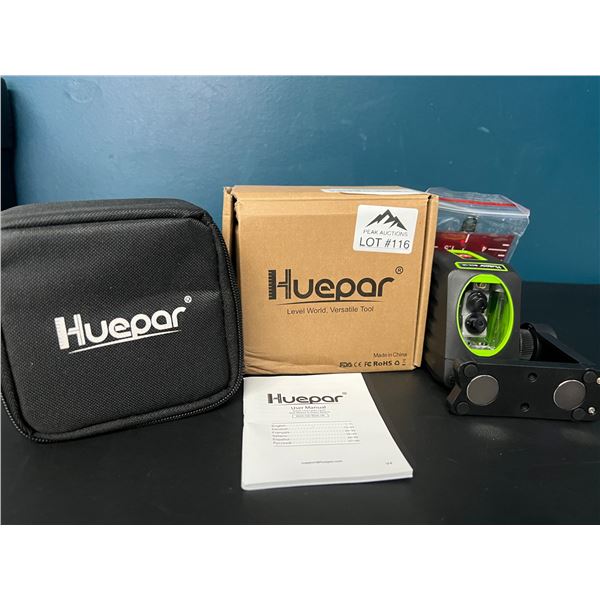 Lot of 1 Huepar Cross Line Laser Level Tool