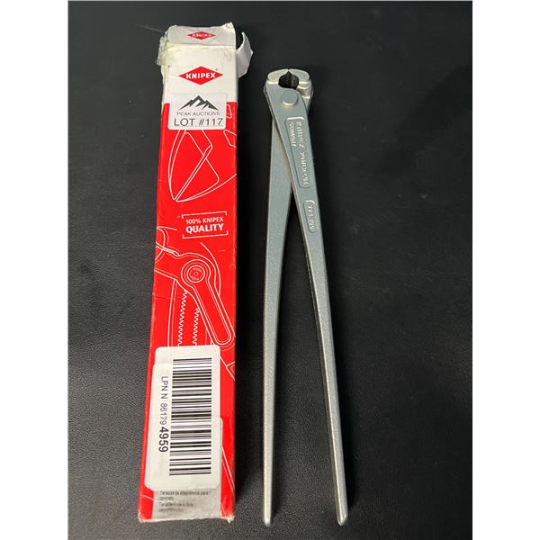 Lot of 1 Knipex High Leverage Concreters' Nippers - 12"