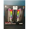 Image 1 : Lot of 1 Pair of RGB Light-Up Gaming Speakers