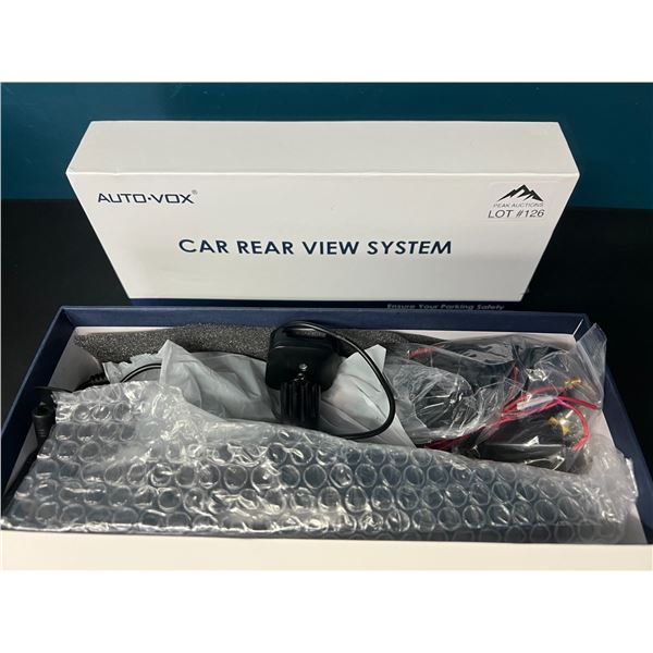 Lot of 1 Auto-Vox Car Rear View System