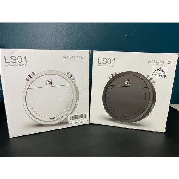 Lot of 2 Robotic Vacuum Cleaners