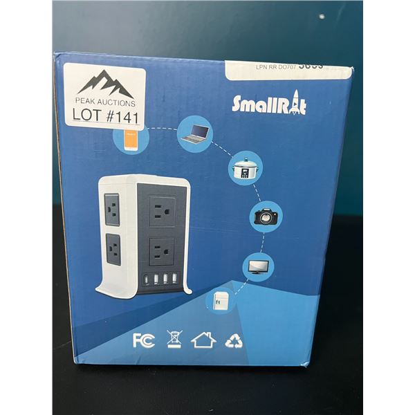 Lot of 1 Power Strip Tower w/ Multiple Sockets & USB Ports