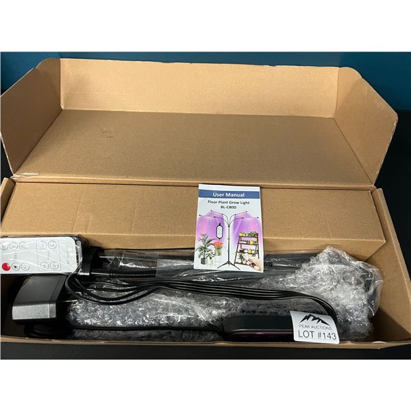 Lot of 1 Floor LED Plant Light - 4 Heads w/ Tall 74" Tripod Stand