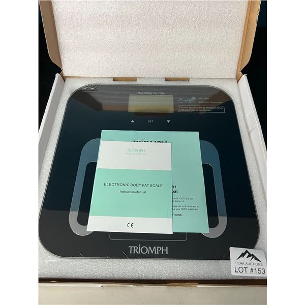 Lot of 1 Electronic Body Fat Scale