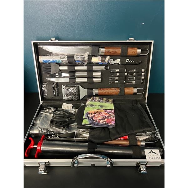 Lot of 1 Cifaisi 38PC Grill/BBQ Tool Set w/ Hard Case