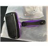 Image 2 : Lot of 3 Hertzo Self-Cleaning Slicker Brush/Deshedding Tool for Cats & Dogs