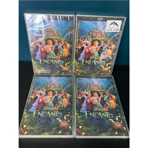 Lot of 4 Disney Encanto DVD's