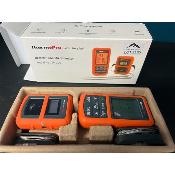 Lot of 1 ThermoPro Remote Food Thermometer