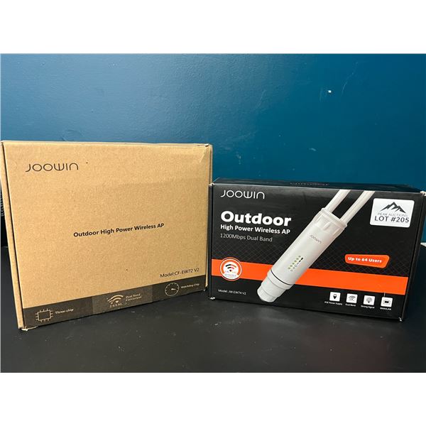 Lot of 2 Joowin Outdoor High Power Wireless Access Points
