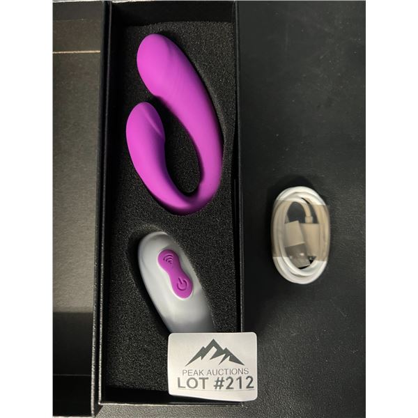 Lot of 1 Silicone Sex Toy w/ Remote Control (For Women) - Rechargeable