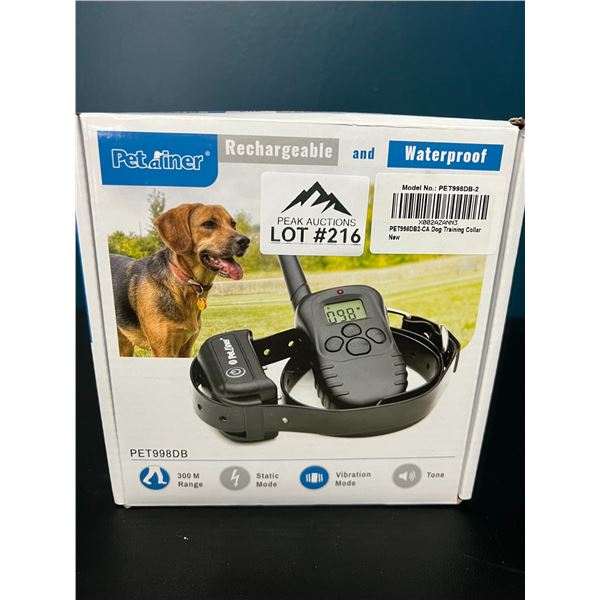 Lot of 1 Rechargeable Dog Training Collar
