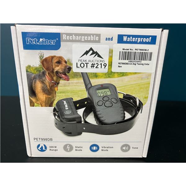 Lot of 1 Rechargeable Dog Training Collar