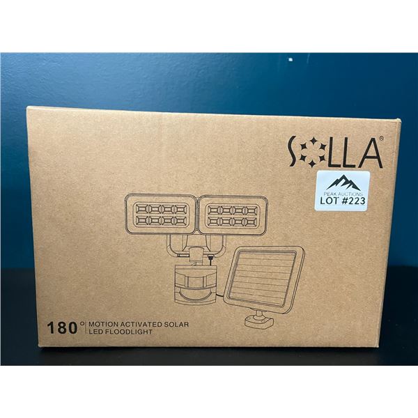 Lot of 1 Solar LED Motion Sensor Floodlight