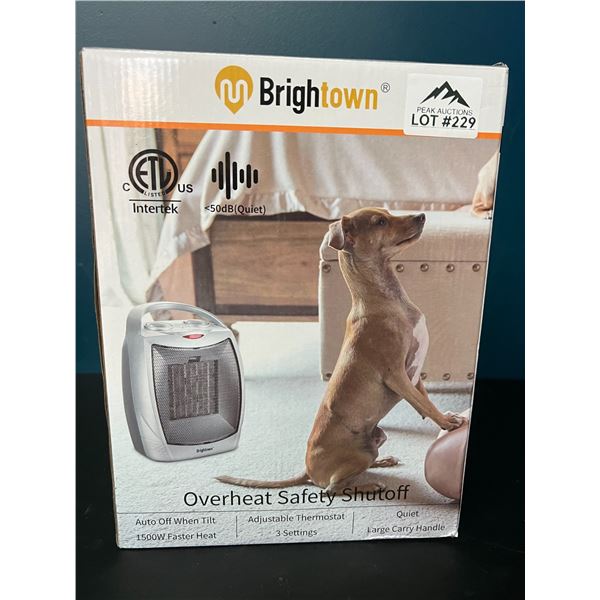 Lot of 1 Brightown Ceramic Heater