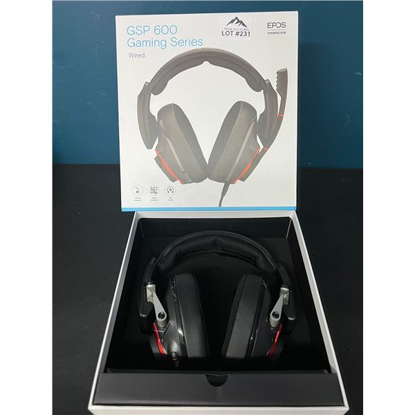Lot of 1 EPOS Sennheiser GSP 600 Gaming Series Headset