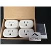 Image 2 : Lot of 1 4Pack Nooie Smart Plugs