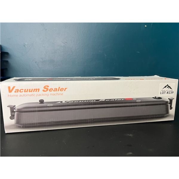 Lot of 1 Vacuum Sealer Machine