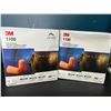 Image 1 : Lot of 2 Boxes of 3M 1100 Foam Earplugs (200pairs per box)
