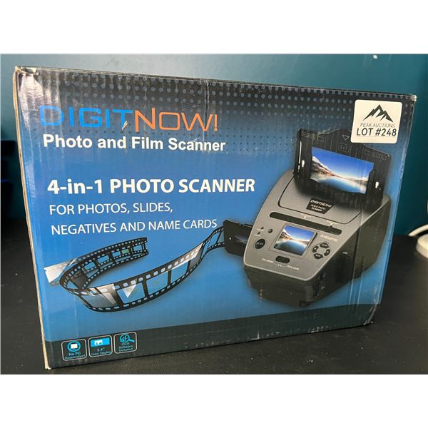 Lot of 1 DigitNow Photo and Film Scanner - 4-in-1 Photo Scanner