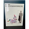 Image 3 : Lot of 1 Inflatable Birthday Unicorn w/ LED Lights - Over 4FT Tall!