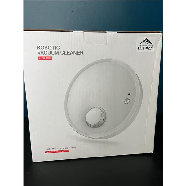 Lot of 1 Robotic Vacuum Cleaner