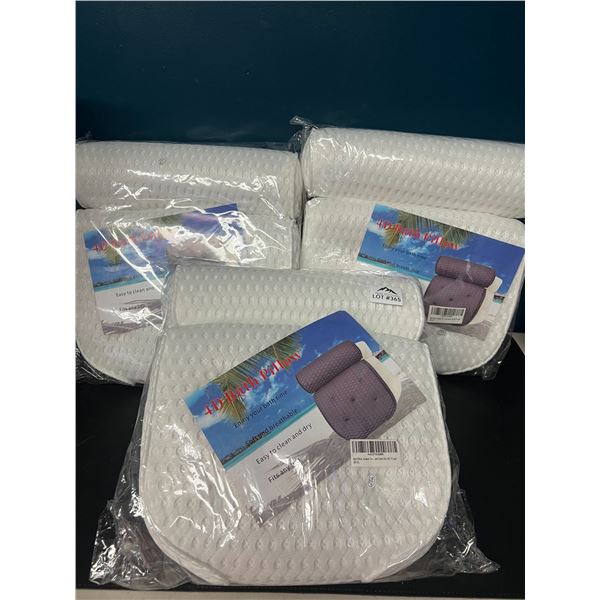 Lot of 3 Bath Pillows