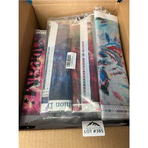 Lot of 15 Assorted Diamond Dot/Diamond Painting Kits