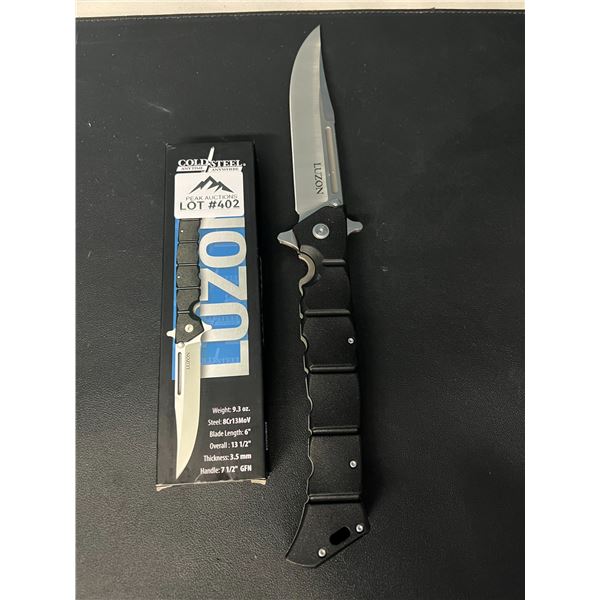 Lot of 1 Cold Steel Large Luzon 13.5in Folding Knife