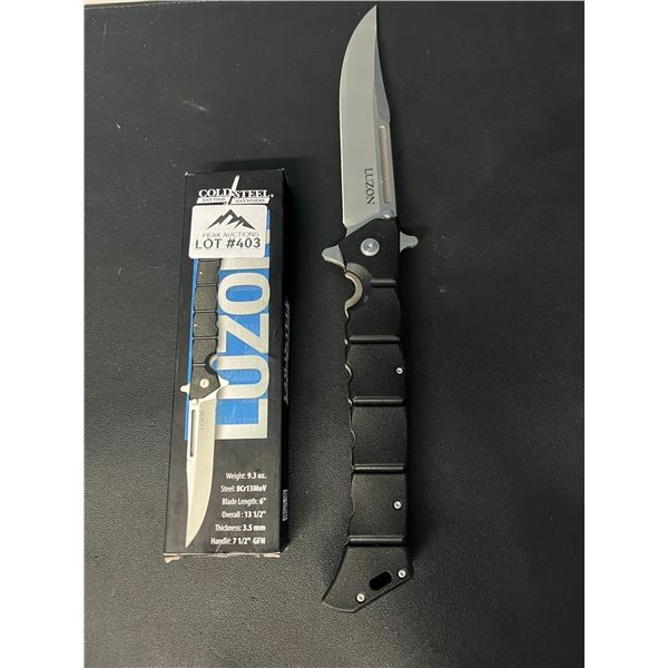 Lot of 1 Cold Steel Large Luzon 13.5in Folding Knife