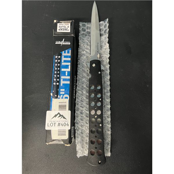 Lot of 1 Cold Steel 6" TI-Lite Zy-Ex Folding Knife