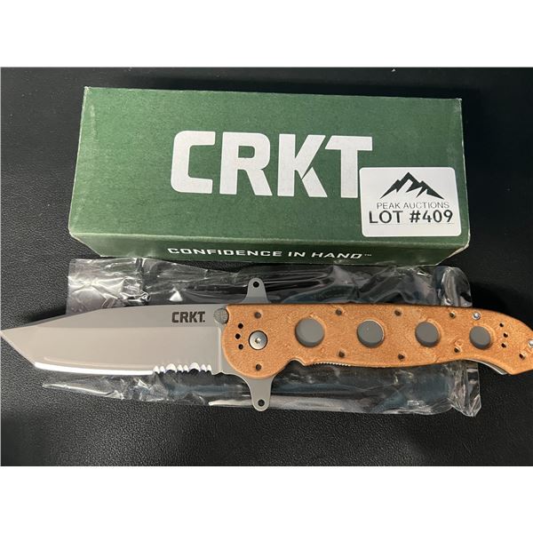 Lot of 1 CKRT M16-14ZSF Desert Tanto Folding Knife