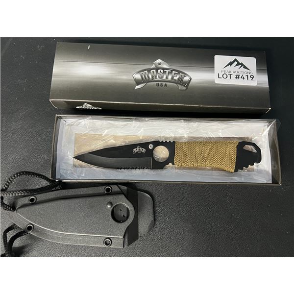 Lot of 1 Master USA Fixed Blade Knife