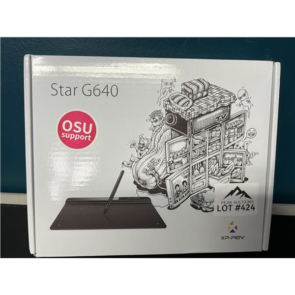Lot of 1 XP Pen Star G640 Digital Art Sketch Pad Tablet