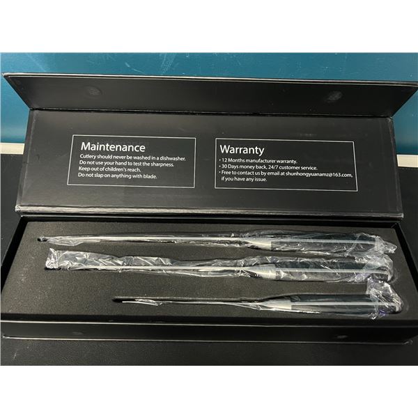 Lot of 1 3PC Kitchen Knife Set